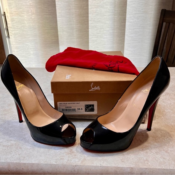 Christian Louboutin Very Prive’ heels. - Picture 2 of 6
